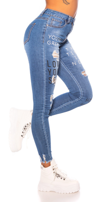 skinny youre great jeans blauw